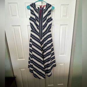 NWOT Kate Spade Striped Midi Dress